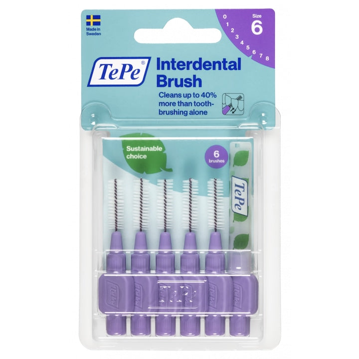 Set 6 Periute Interdentare TePe  1.1mm