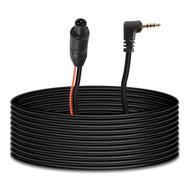 Cablu extensie camera spate auto 4 pini 10m  negru  2.5mm
