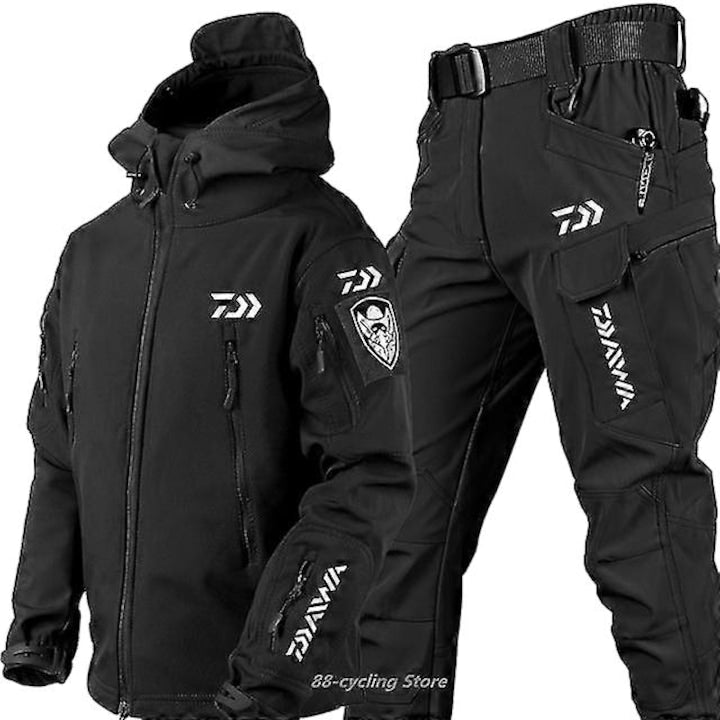 OEM - Echipament impermeabil  softshell  barbati  jacheta si pantaloni 12 rate cu 0% dobândă