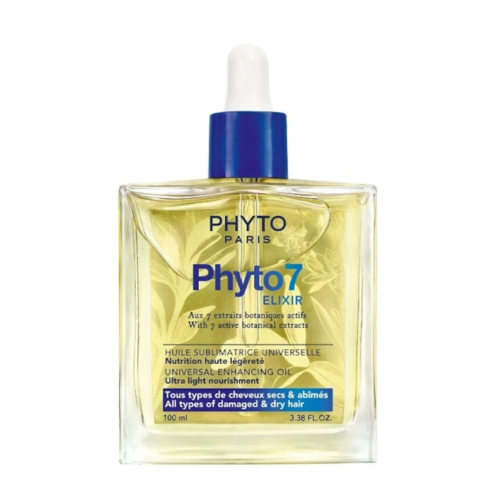 Ser pentru păr  PHYTO  Phyto 7 Elixir  7 uleiuri vegetale  100ml