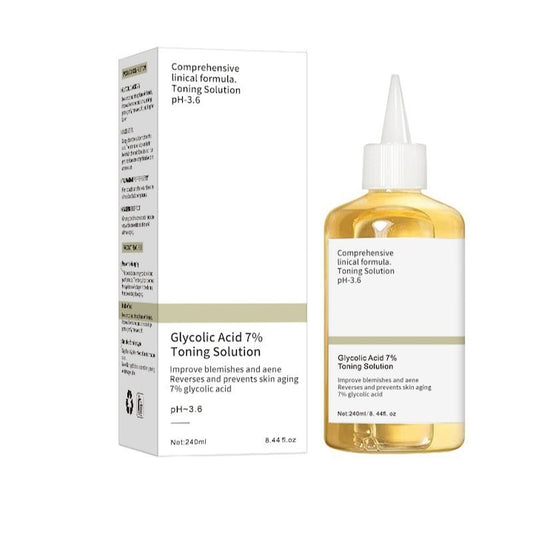 Toner cu Acid Glicolic 7%  240ML  Exfoliere blanda  Hidratare