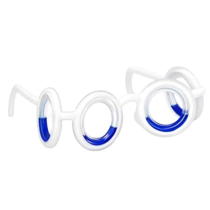 Ochelari Antirau de Miscare  design inovativ  plastic  alb  15.5x13.5x5cm