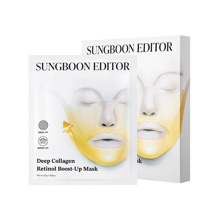 DEEP COLLAGEN RETINOL BOOST UP MASK SET - Set Masti Tip Gel Pentru Elasticitate Si Fermitate