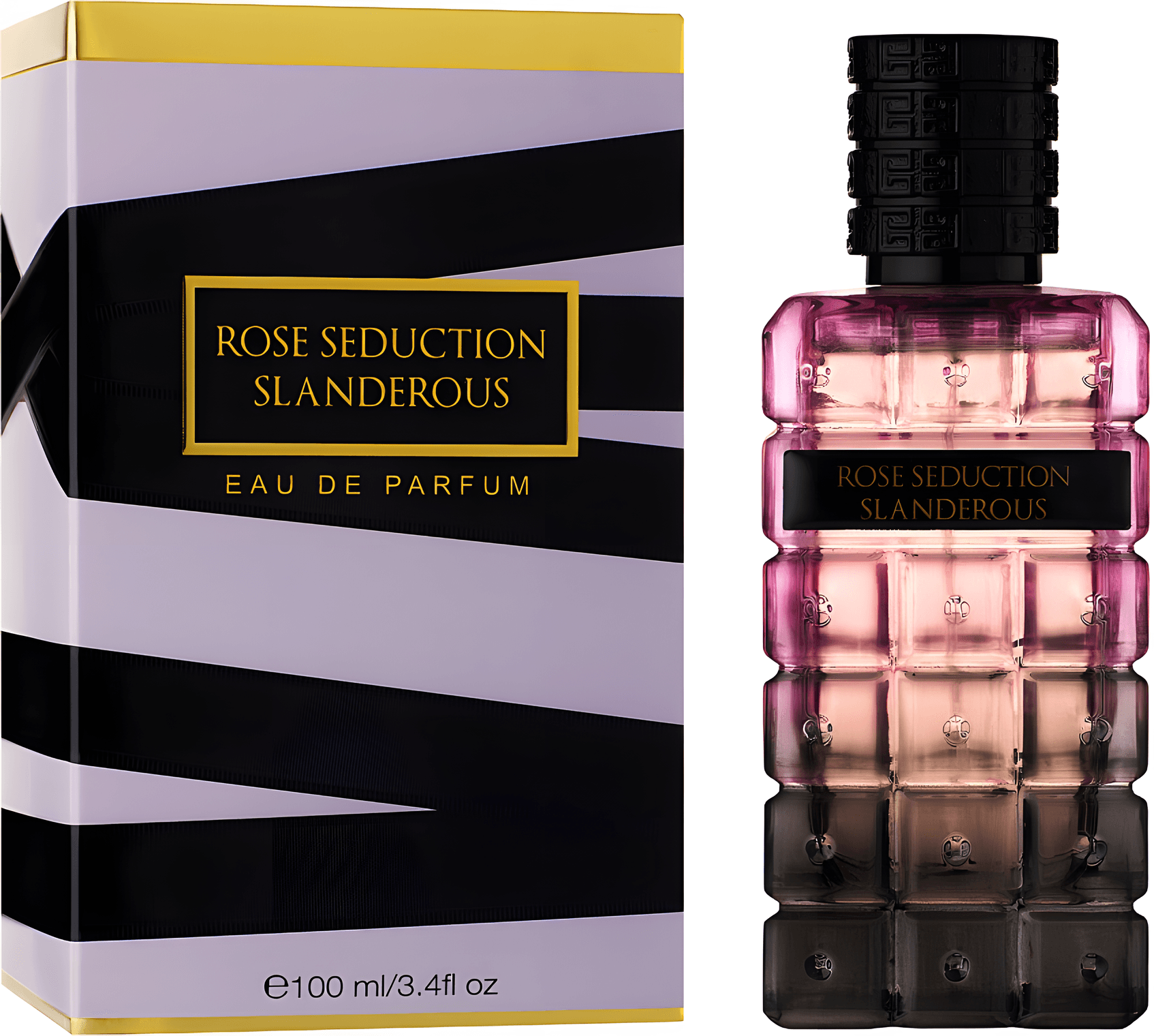 Apa de Parfum Rose Seduction Slanderous by Fragrance World, Femei, 100 ml
