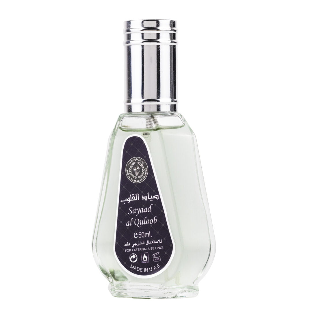 Apa de Parfum Sayaad Al Quloob, Ard Al Zaafaran, Barbati – 50ml