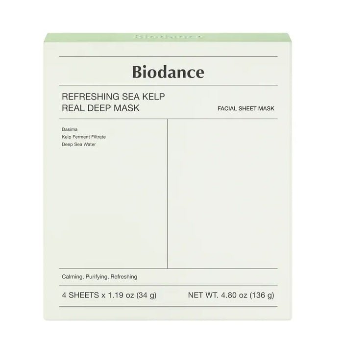 REFRESHING SEA KELP REAL DEEP MASK - Masca Tip Gel Pentru Calmare Si Hidratare