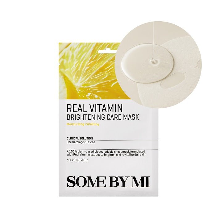 REAL VITAMIN BRIGHTENING CARE MASK- Masca Tip Servetel Cu Vitamina C