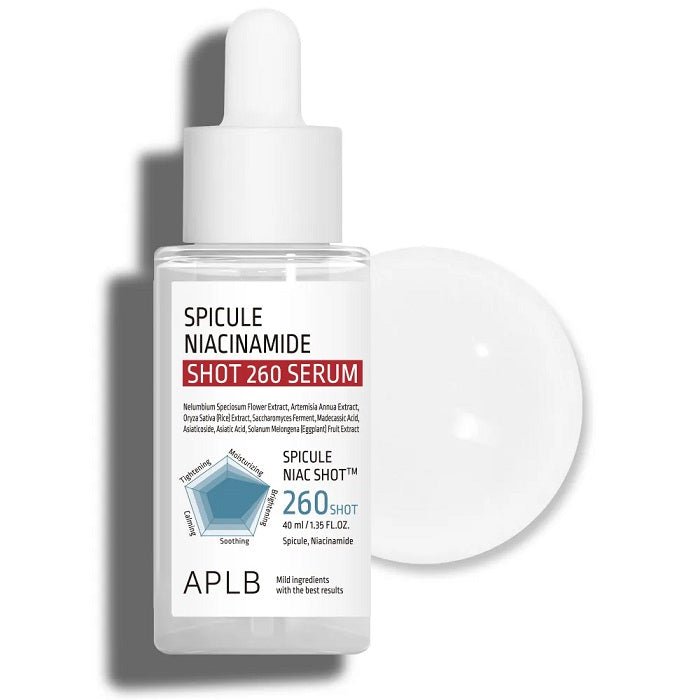 SPICULE NIACINAMIDE SHOT 260 SERUM- Ser Concentrat Pentru Reparare Si Hidratare