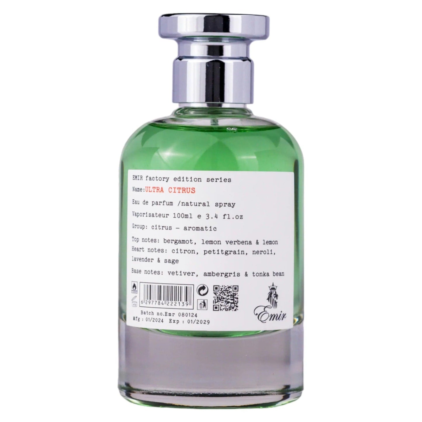 Ultra Citrus - Factory Edition by Emir - parfum arabesc unisex - EDP - 100 ml