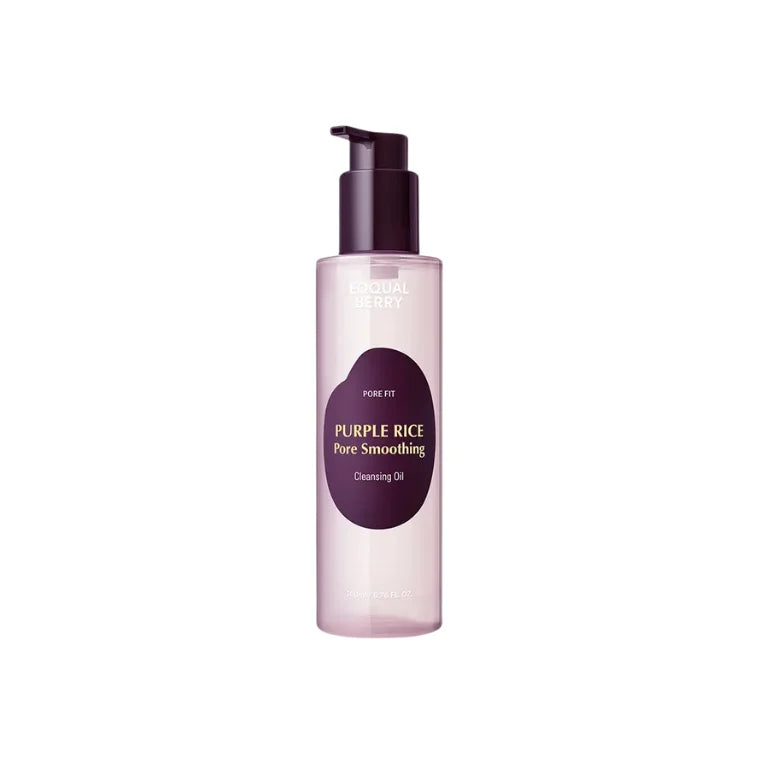 Ulei demachiant pentru ingrijirea porilor Purple Rice, 200ml | Eqqualberry