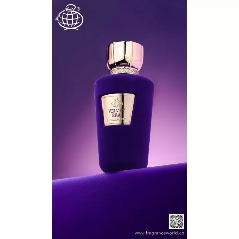 Apa de Parfum Velvet Era by Fragrance World, Unisex, 100 ml