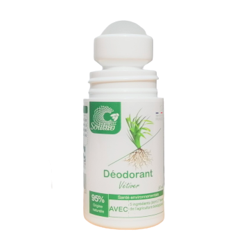 Deodorant/antiperspirant fără aluminiu Vetiver Solibio