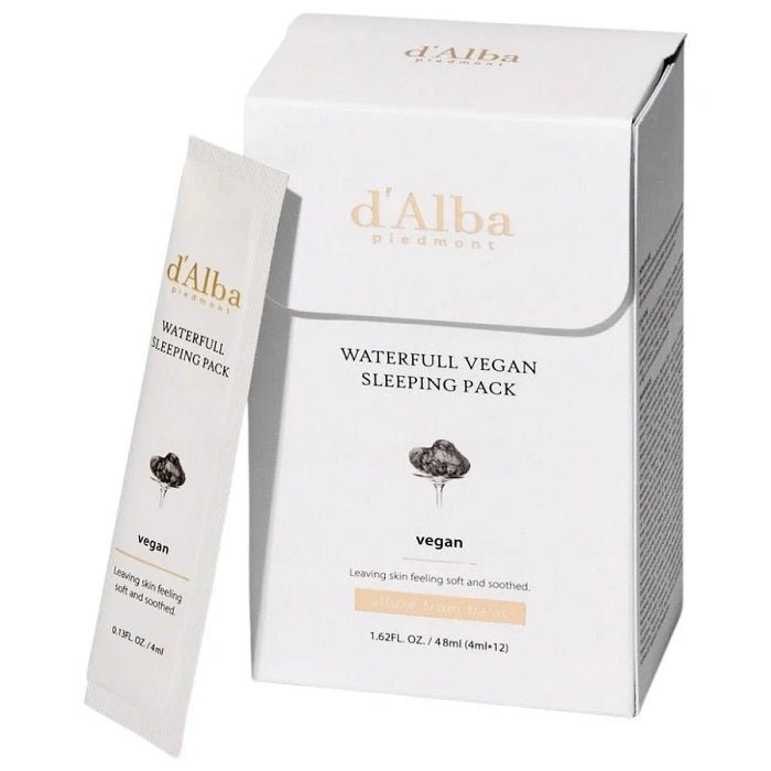 WATERFULL VEGAN SLEEPING PACK - Masca De Noapte Vegana Pentru Hidratare Intensa Si Revitalizare