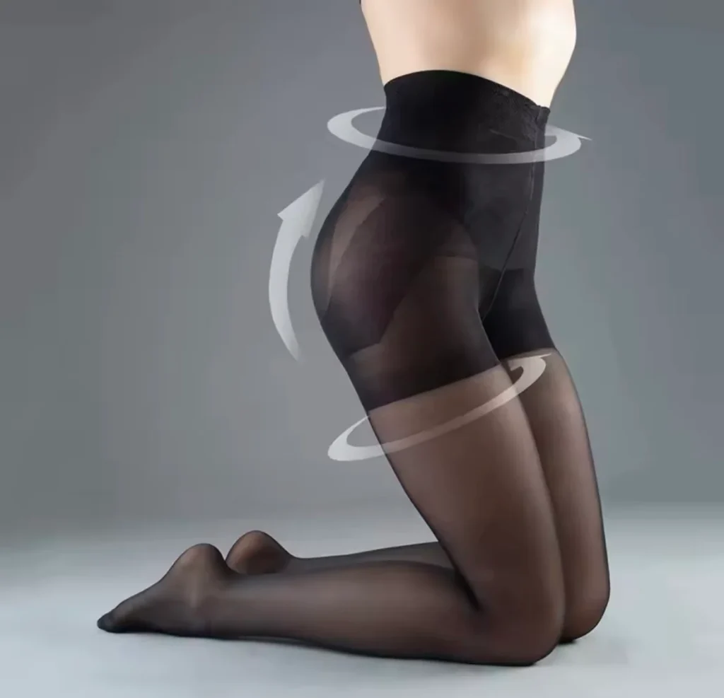 Ciorapi Modelatori Ultrarezistenți cu Efect Instant de Siluetă