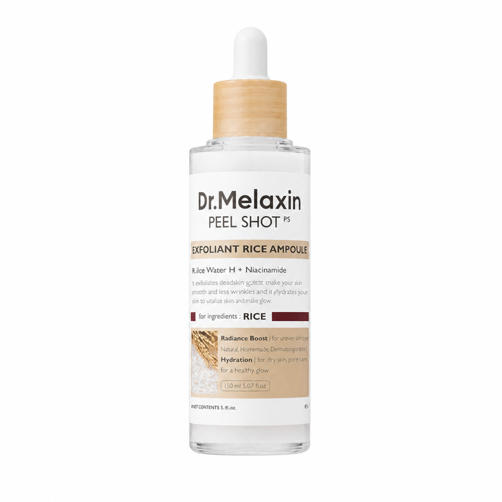 Serul Exfoliant cu Extract de Orez Alb