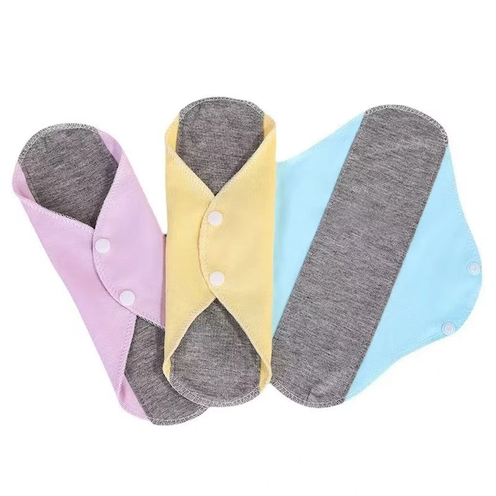 3 Absorbante Reutilizabile din Bumbac
