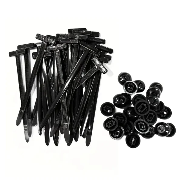 20 Coliere Universale Nailon Fixare Rapida