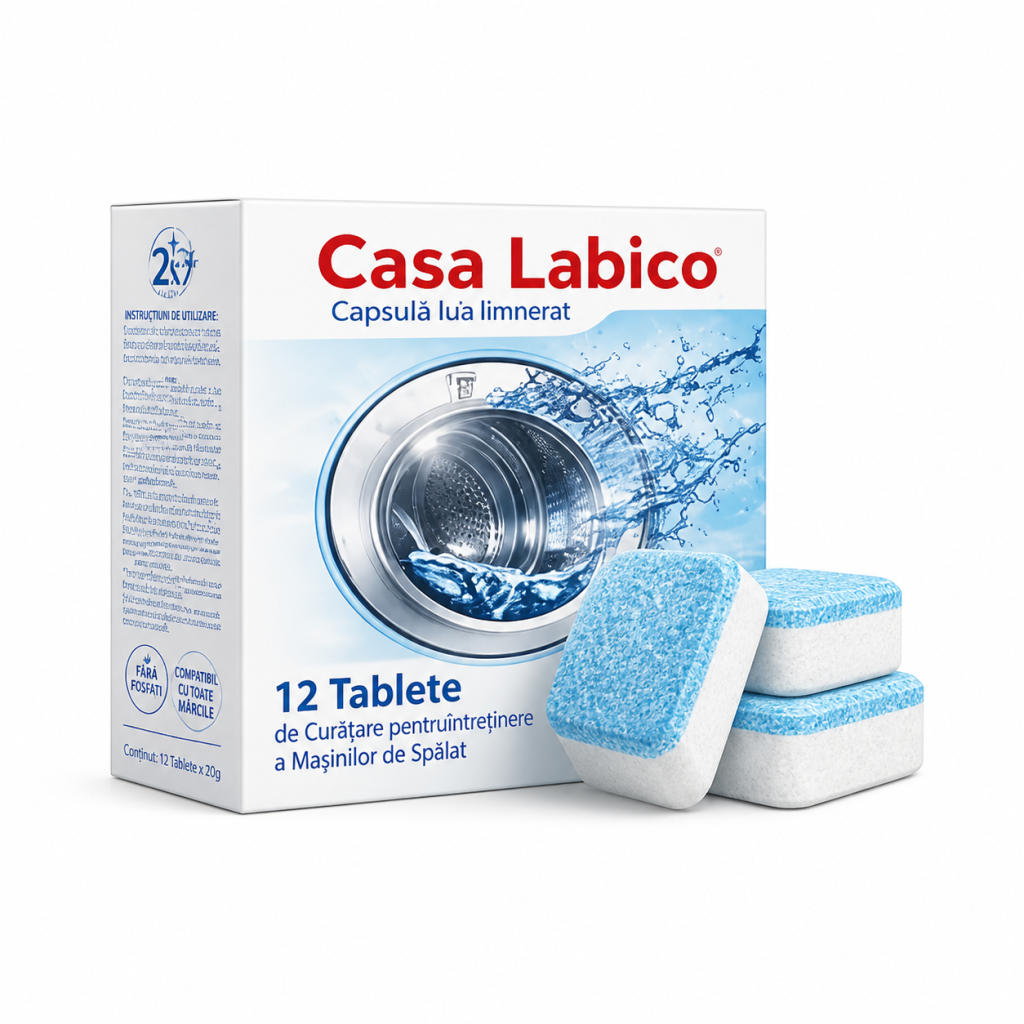 Tablete Curatare si Intretinere Masina de Spalat Rufe